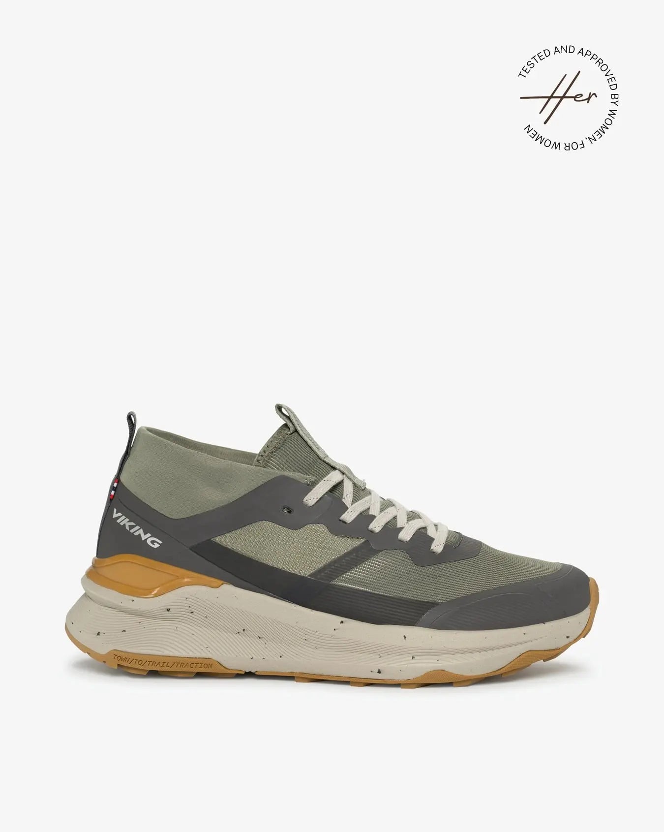 Her Momentum GTX (Olive)_women – VIKING FOOTWEAR（ヴィーキング