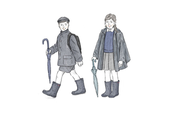 お受験も、入学、入園にも。ハンドメイドの上質レインブーツで子供用こそ妥協しない。