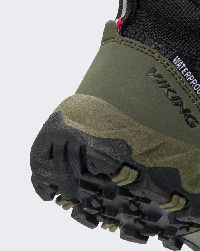 Track Mid WP 2V(Black/Olive)